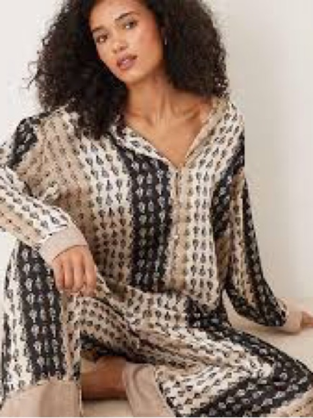 Free People Dreamy Days Pajama Top